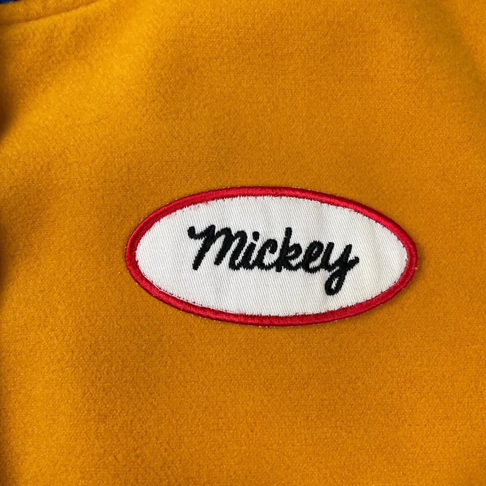 Disney X Forever 21 Disney Mickey Mouse Original Varsity Jacket Women’s SZ SMALL - Picture 4 of 16